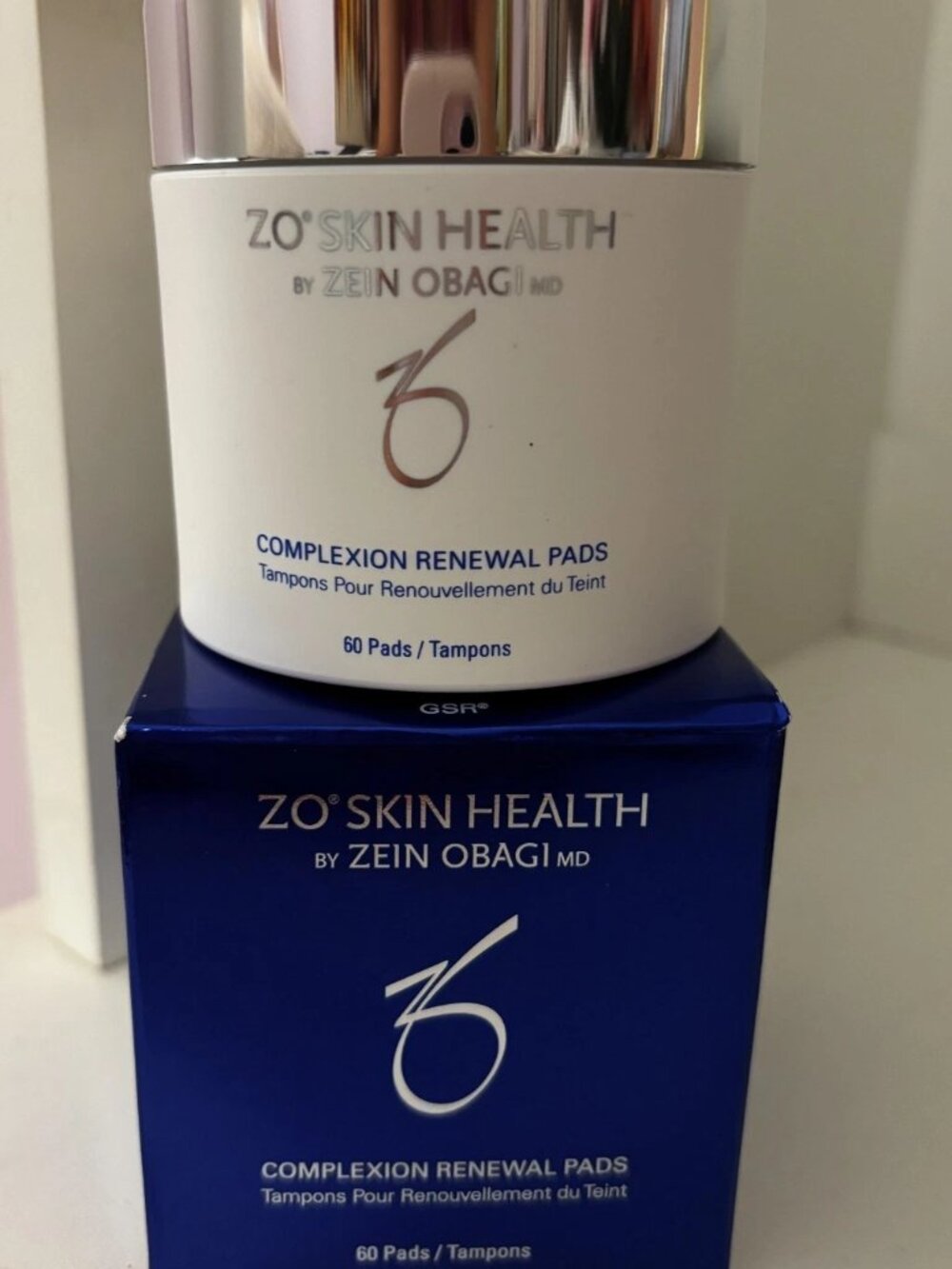 ZO Skin Health Complexion Renewal Pads 60 Pads NEW IN BOX Exp. 2/29
